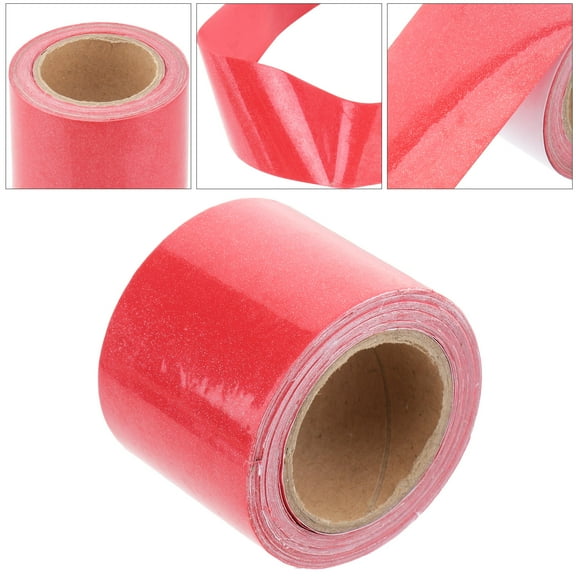 GOOHOCHY 2 Rolls Border Self Adhesive Borders DIY Decoration 4.5X4.5X3.5CM Red