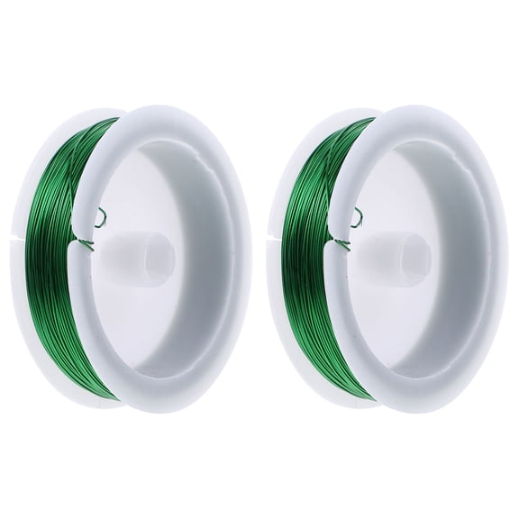GOOHOCHY 2 Rolls Colored Wire for KTV, Party, and Entertainment Decoration and Craft Projects