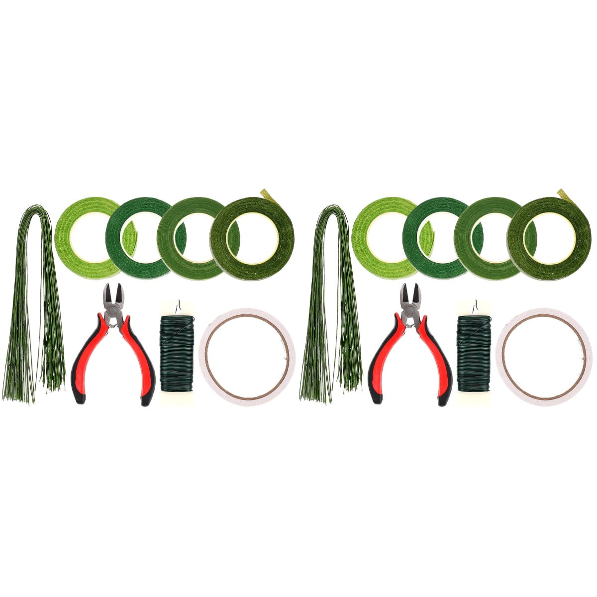 GOOHOCHY  2 Sets Making Kit Outdoors Double-sided Tapered Flower Pole Bouquet Soap Tool