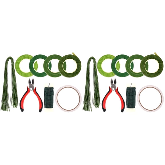 GOOHOCHY 2 Sets Outdoor Flower Pole Soap Making Kit Double-Sided Tapered Bouquet Craft Tool
