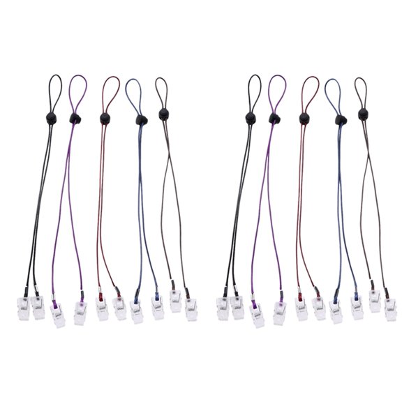 GOOHOCHY  2 Sets Paper Towel Clips Napkin for Kids Adjustable Baby Brackets Adult Bibs Child