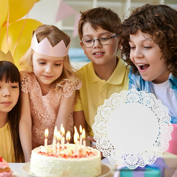 FUEENIRVA Place Mats for Table Lace Doilies 2 Sets of 200 Sheets