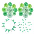 thumbnail image 1 of GOOHOCHY 20 PCS Birthday Decoration Set Party Decoration Set 20pcs Green, 1 of 8