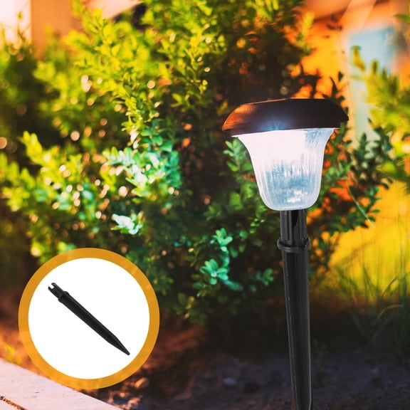 GOOHOCHY 20 Pcs Garden Lamp Stake Accessory Lawn Light Stakes
