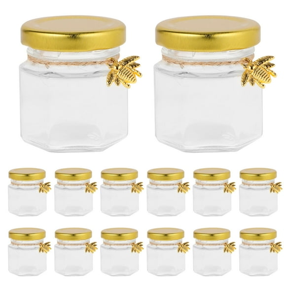 GOOHOCHY 20 Pcs Jam Jars Jars Glass Honey Jar 4.00X3.00X3.00CM