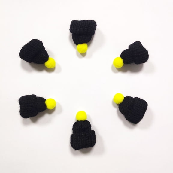 Mobutofu Mini Knit Hats for Christmas and Tree Decoration 20Pack