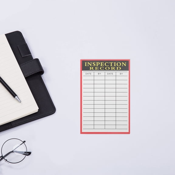 GETAJGHSD Shipping Pallet Inventory Record Cards Easy to Fill Paper Cards for Equipment Maintenance