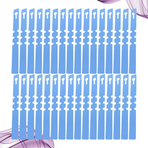 FUEENIRVA Garden Tag for Outdoor Vegetable Marker Garden Label Blue 200Pcs Plastic