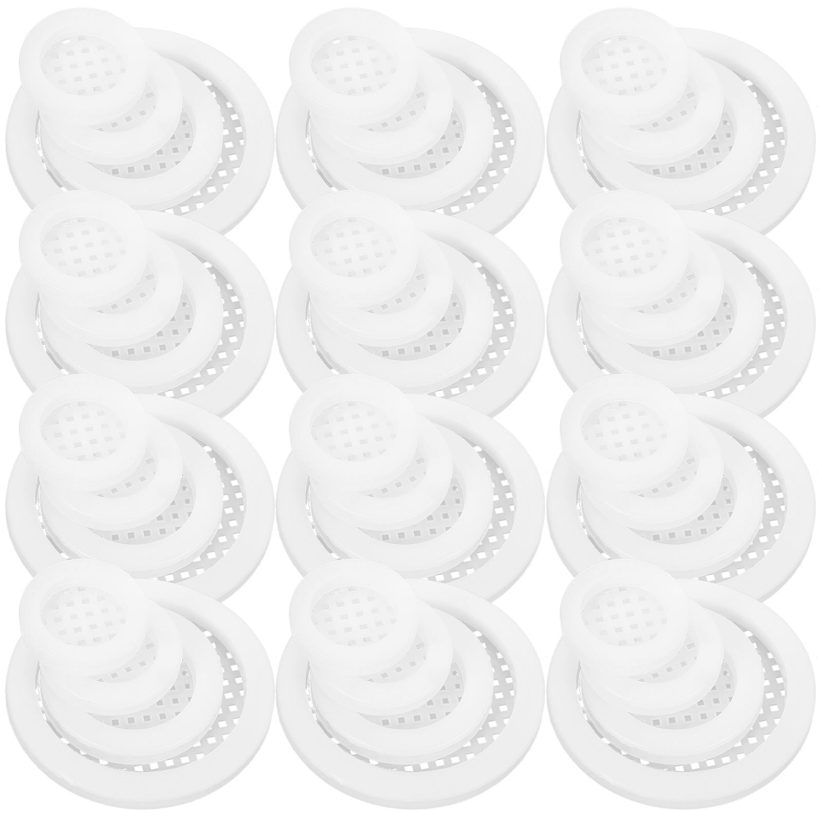 GOOHOCHY  200 Pcs Vents Return Air Cover Wardrobe Ventilation Furniture
