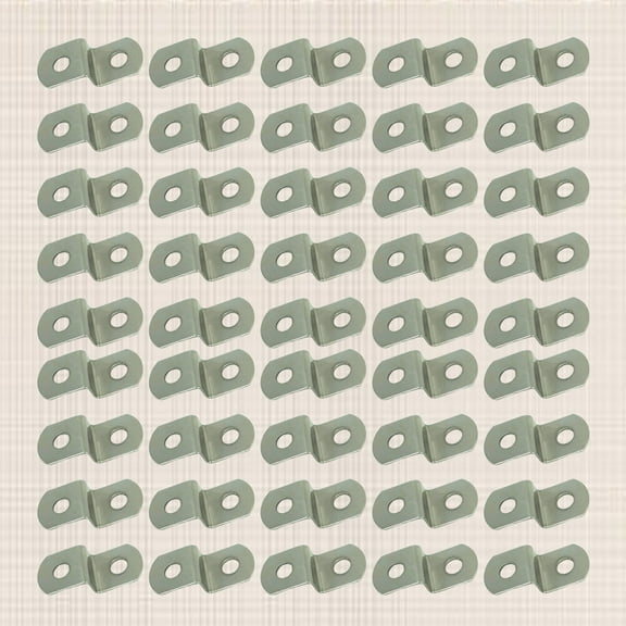 GOOHOCHY 200Pcs Picture Frame Joining Kit Metal Locks for Artists 3x1.3in Silver