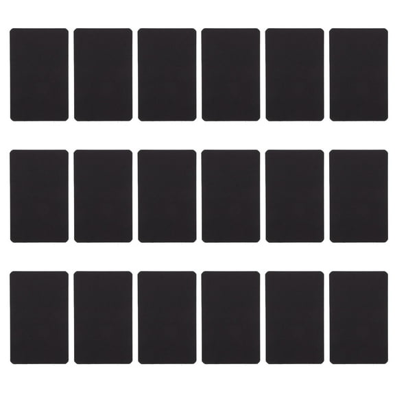 GOOHOCHY 200pcs Black Graffiti Cards for DIY HandPainted Projects DoubleSided Blank Paper Postcards