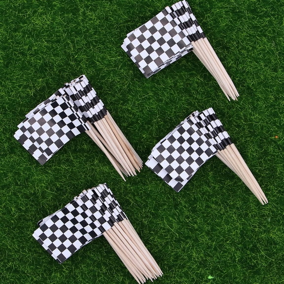 GOOHOCHY 200pcs Multi-Color Toothpick Flags for Cake Decoration, Dessert Toppers, Cocktail Picks, and Party Accessories