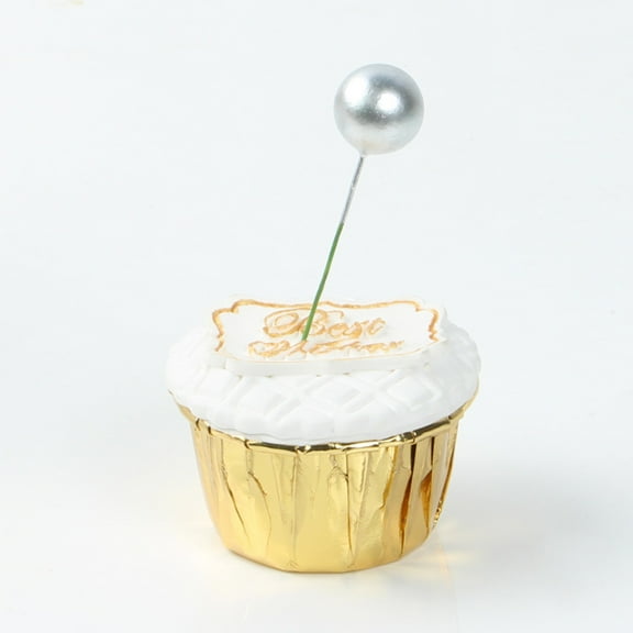 GOOHOCHY 20Pcs Birthday Cake Toppers for Kids and Families in Round Shapes