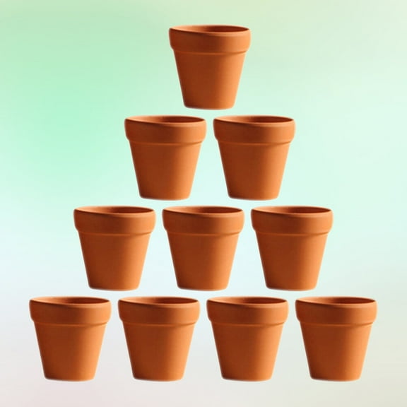 GOOHOCHY 20Pcs Small Red Ceramic Flower Pot Terracotta Pot Clay Ceramic Pottery Planter Cactus Flower Pots Succulent Nursery Pots Great for Plants Crafts Wedding Favor