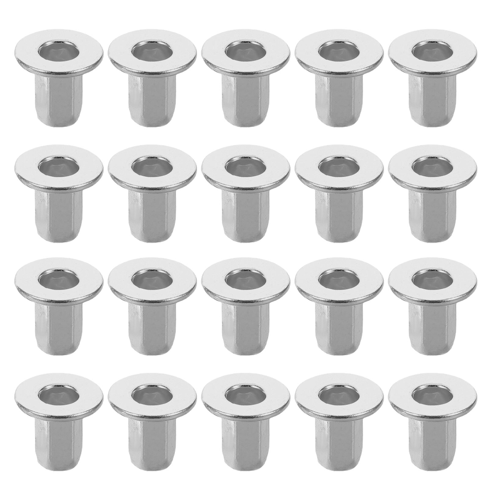 GOOHOCHY 20pcs License Plate Base Fasteners Easy Installation Security ...