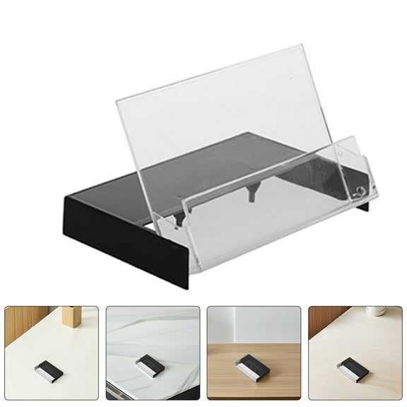 GOOHOCHY 20pcs Retro Cassette Tape Storage Box Audio Tape Organizer Vintage Cassette Holders Multi-Functional Tape Storage Case