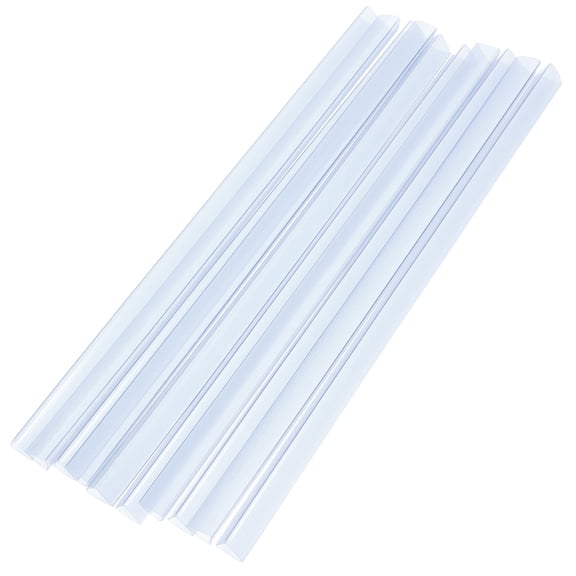 GOOHOCHY 20Pcs Plastic Slide Binding Bars for Paper Clips and Document Folder
