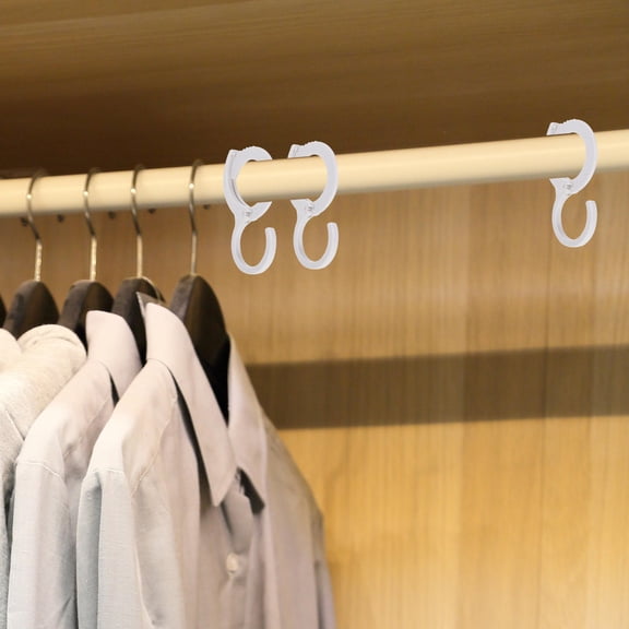 GOOHOCHY 25-Pack S-Shaped Heavy Duty Hooks for Home, Kitchen & Closet Organization, No-Drill Multi-Purpose Hanging Hooks for Clothes and Utensils
