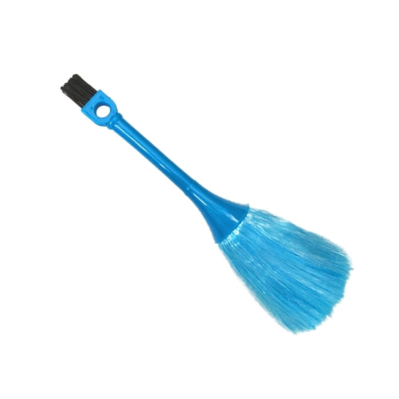 GOOHOCHY 2PCS Blue Plastic Brush for Dust Removal on Keyboards and Laptops