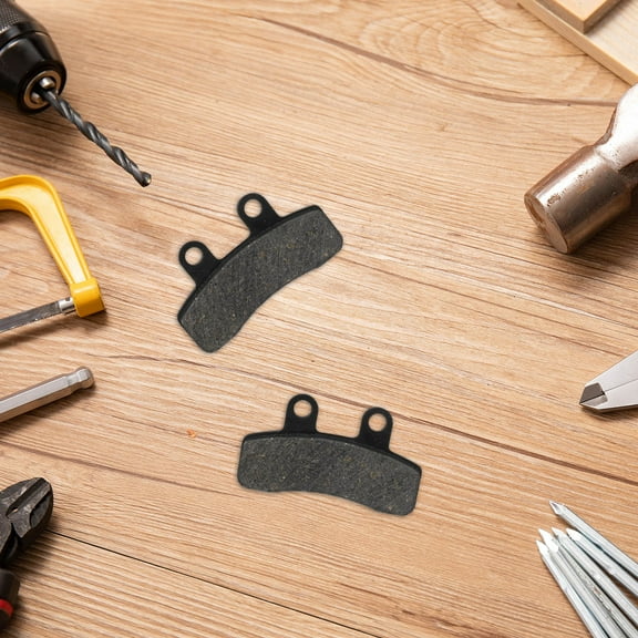 GOOHOCHY 2PCS Brake Pads ATV Disc Braking Shoes Pads Off-Road Motorcycle Front Brake Pads for 50-110CC Dirt Bikes and Four-Wheelers