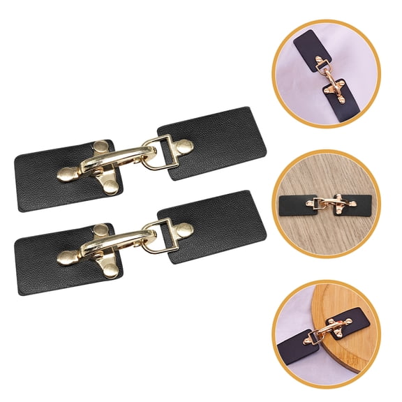 GOOHOCHY 2Pcs Fashion Toggle Buttons Decorative Buckles Novelty Wind Coat Toggle Buckles Clothing Buckles