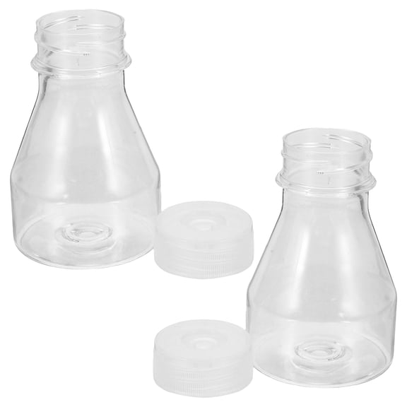 Mobutofu 2Pcs Durable Plastic Tissue Culture Flasks for Laboratory Sample Preservation