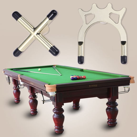 GOOHOCHY 2Pcs Metal Pool Table Rack for Professionals in Assorted Color
