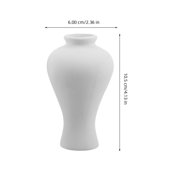 GOOHOCHY 2-Pack Paint Your Own Porcelain Kit White Ceramic Vase Decorating Set with Art Supplies for Adults Craft Project