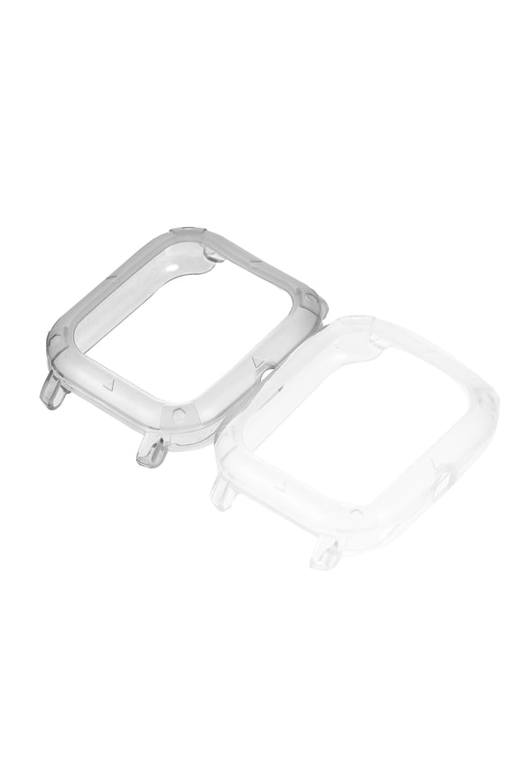 2Pcs Transparent Watch Shell for Men Women 177x149x039 inch