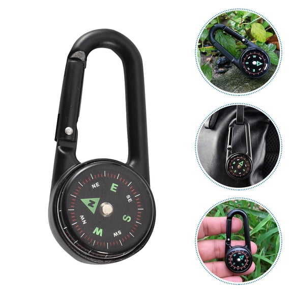 GOOHOCHY 2Set Compact Compass for Outdoor Exploration and Travel 11.8*7.9*3.9in