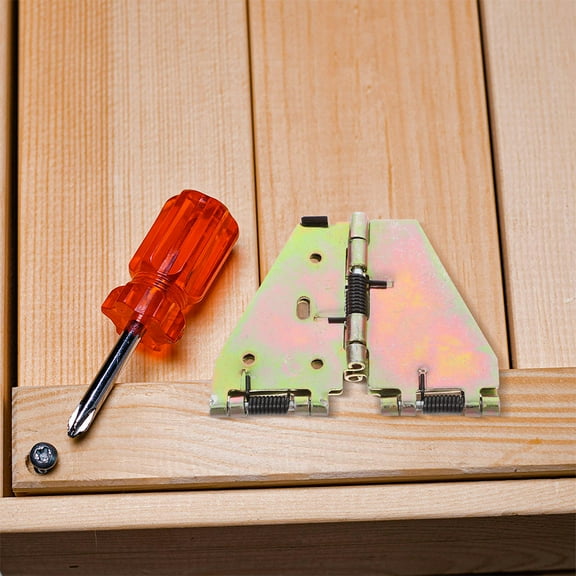 GOOHOCHY 2pcs 180 Degree Folding Table Leaf Hinges Dining Table Flap Hinge Furniture Kitchen Hinges Hardware For Drop Leaf Tables And Folding Banquet Tables