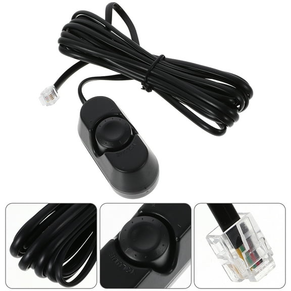 GOOHOCHY Subwoofer Volume Control Knob for Car Use Built with Durable PVC Black Color Easy to Adjust Music Experience 2 Pieces