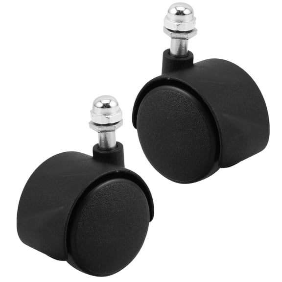GOOHOCHY 2pcs Baby Chair Wheels Universal Caster Replacements For Baby Bath Seats Baby Chair Casters Plastic Baby Chair Accessories