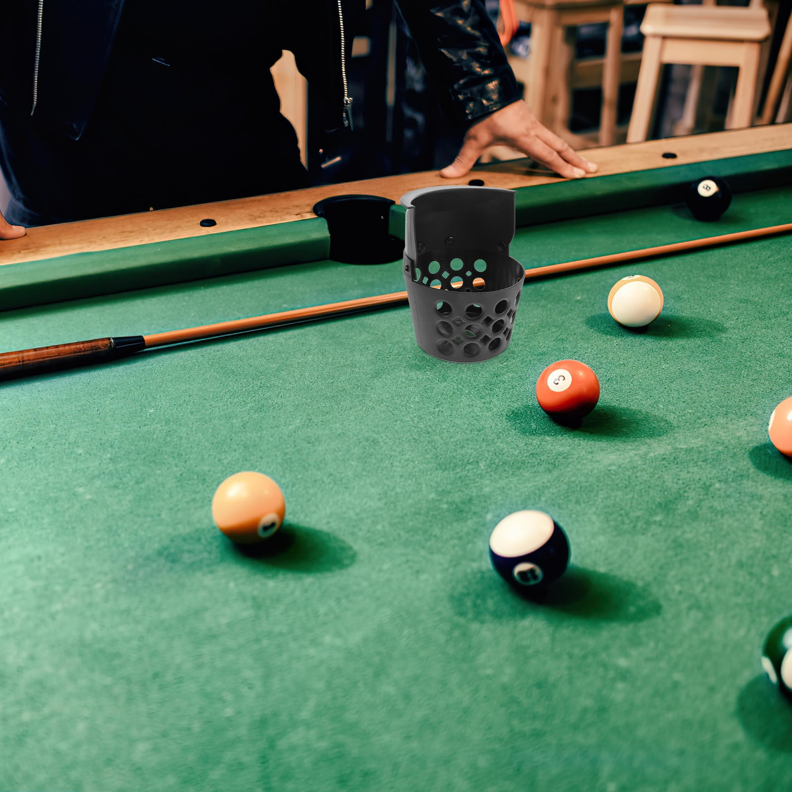 Lot de 6 poches en maille de coton pour billard - Accessoires de table de billard - Poches pratiques pour ranger facilement votre table de billard Lot de 6 poches en maille de coton pour billard - Accessoires de table de billard - Poches pratiques pour ranger facilement votre table de billard