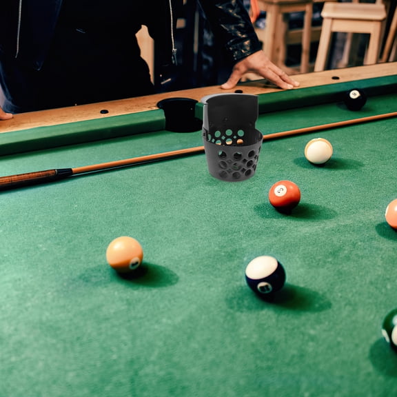 GOOHOCHY 2pcs Billiard Pool Table Pockets Corner Pool Table Pocket Replacement Plastic Pool Table Web Basket For Bars Pool Table