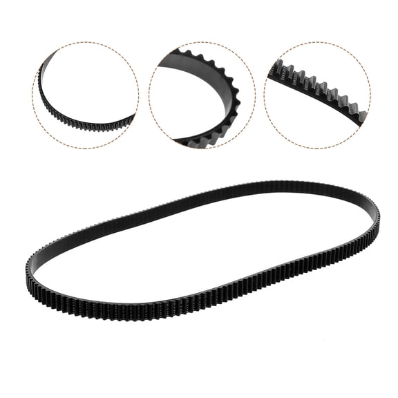 GOOHOCHY 2pcs Bread Maker Belt Replacement Rubber Bread Machine Drive Belt Accessory
