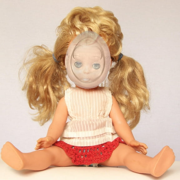 GOOHOCHY Clear Plastic Doll Face Masks for Doll Makeup Protection Universal Fit for 1 4 and 1 3 Scale Reusable