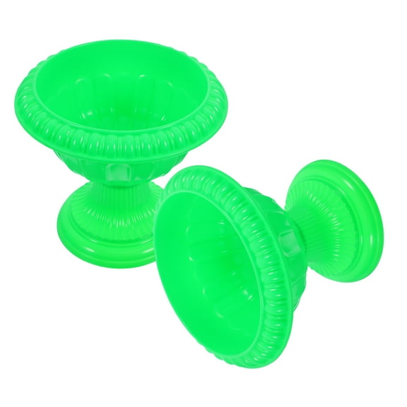 GOOHOCHY 2pcs European Roman Flower Pots Retro Weddings Urn Planter Indoor Flower Pot Garden Planter Small Plants Pots