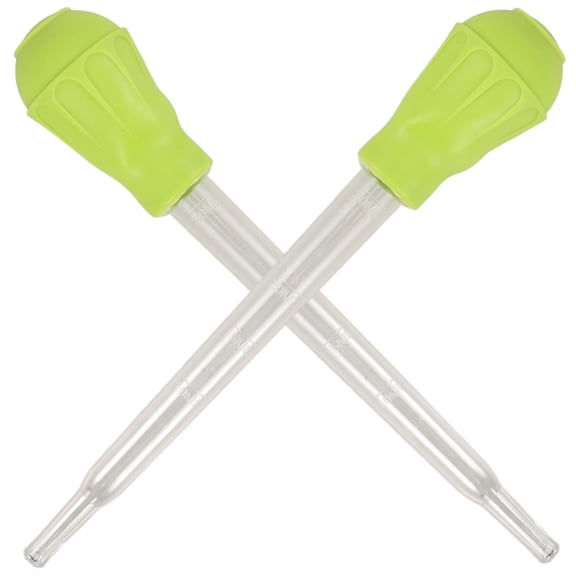 GOOHOCHY 2pcs Fish Tank Manual Cleaner Dropper Aquarium Coral Feeder Water Gravel Faeces Cleaner