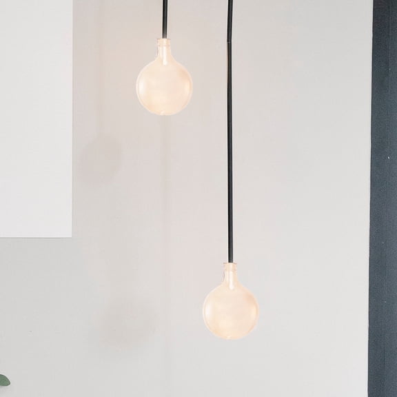 GOOHOCHY 2pcs Glass Lamp Shade Replacement Lampshade Pendant Light Lamp Shade