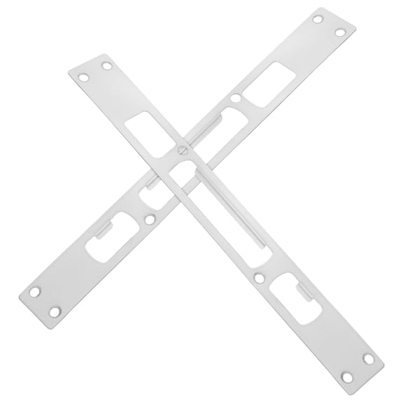 GOOHOCHY 2-Pack Heavy-Duty Metal Door Frame Repair Strike Plates with Reinforced Deadbolt Catch for Enhanced Home Security