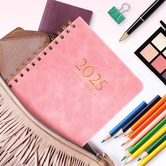 GOOHOCHY Schedule Planner Notepad Strap 2Pcs 8.4X6.1X0.5In