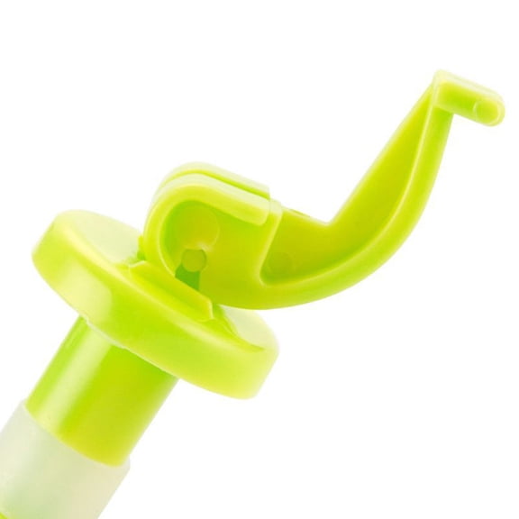 Mobutofu 2Pcs Green Wine Bottle Stoppers Manual Wine Corks Reusable Food Grade Silicone