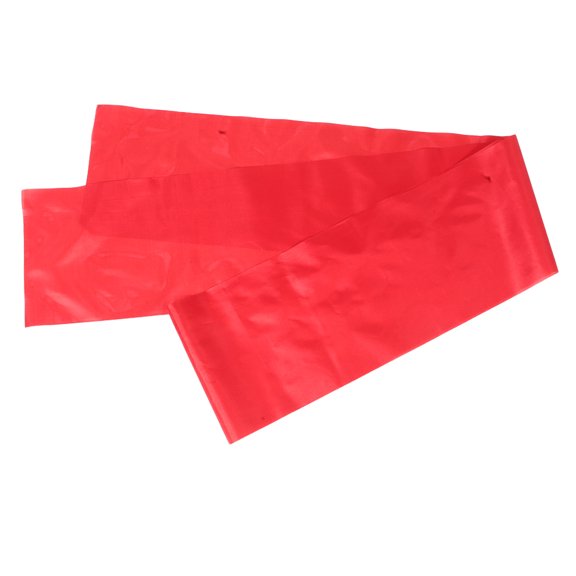 GOOHOCHY 2pcs Red Silk Dance Ribbons With Drum Mallets Classical Water Sleeves For Aquare Dancing For Gymnastics Dance Training And Performance Props