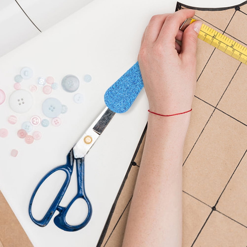 GOOHOCHY 2pcs Scissors Guard Safety Fake Leather Scissors Cover ...