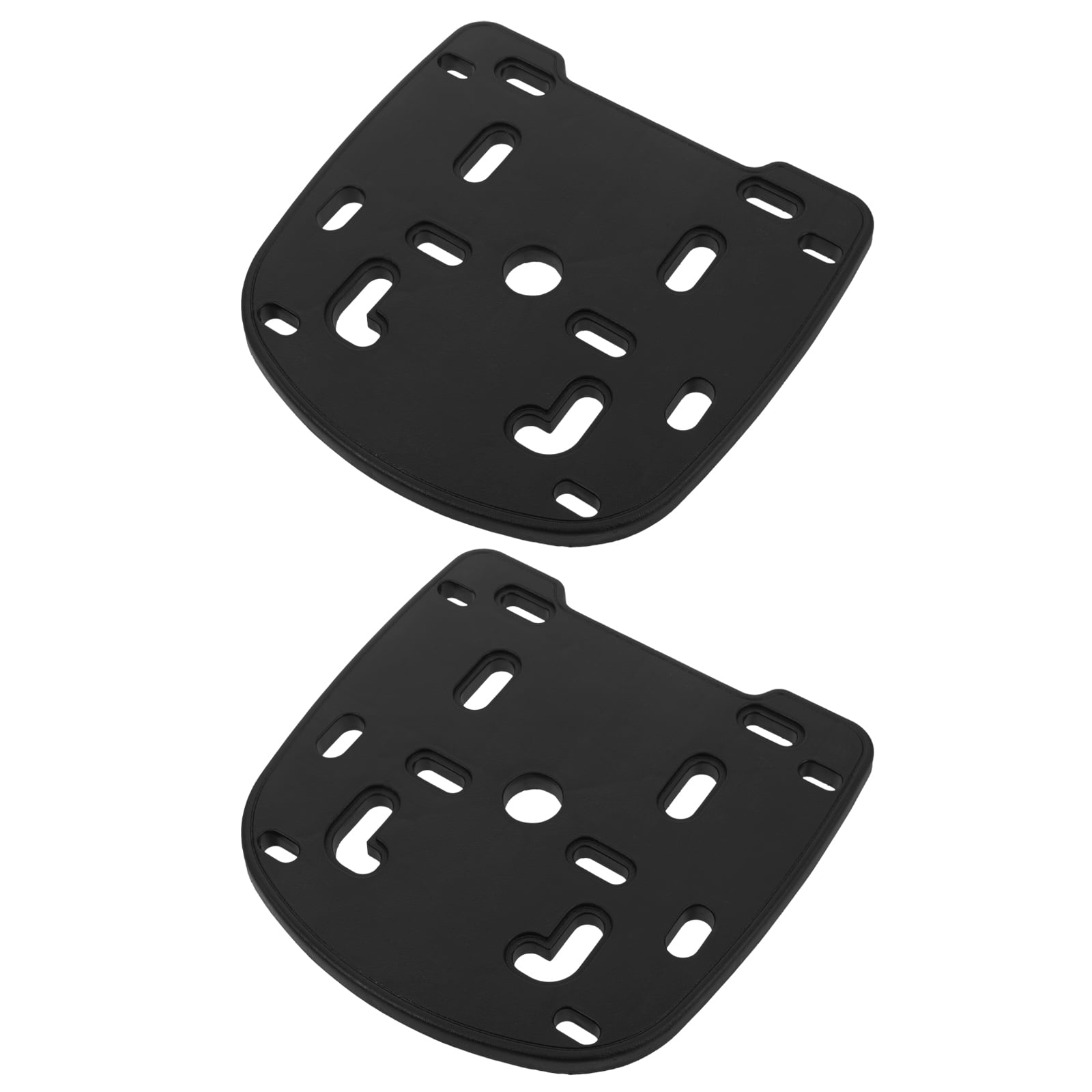 GOOHOCHY 2pcs Universal Motorcycle Cargo Rack Thickened Rear Luggage Mount For Motorbike Storage Replacement Rear Trunk Bracket Supply