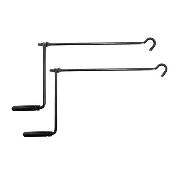 GOOHOCHY 2pcs Vehicle-mounted Hand Jack Rocker Labor-saving Extended Folding Joystick