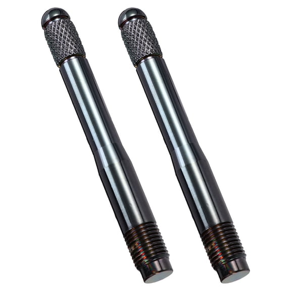 Mobutofu 2Pcs Car Wheel Alignment Tools Stainless Steel Black Tire Positioning Pins