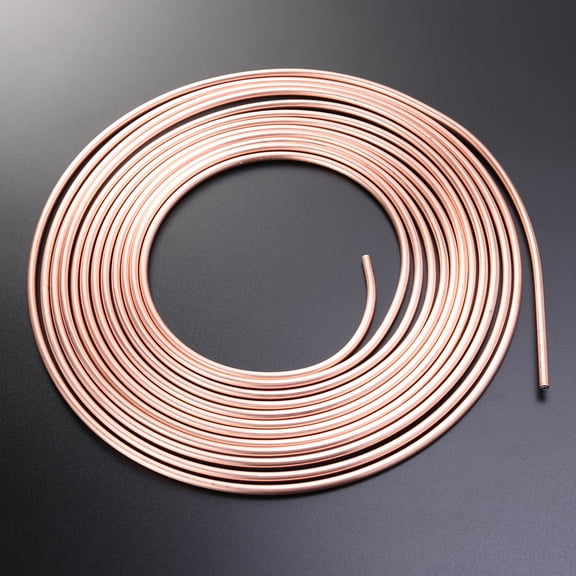 GOOHOCHY 3/16 inch Car Brake Line Copper Plated Liquid Gas Cable - 25 inch Long