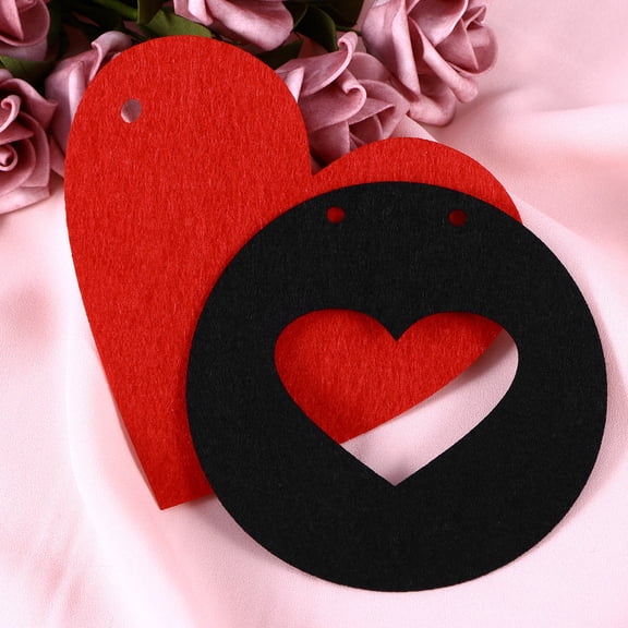 GETAJGHSD Proposal Party Banner Fabric Banners Black Non-Woven Fabric 1 Set Home Party Decor Favors